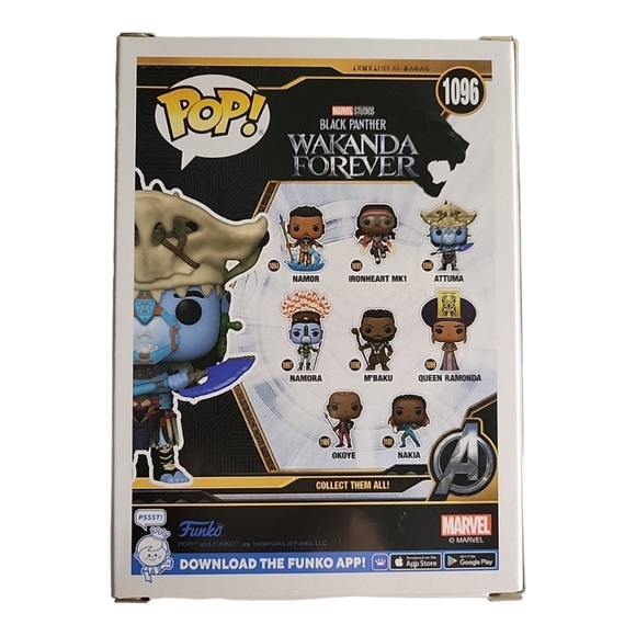 NIB - Funko Pop! Marvel: Black Panther: Wakanda Forever Attuma #1096 Bobblehead - Picture 3 of 5